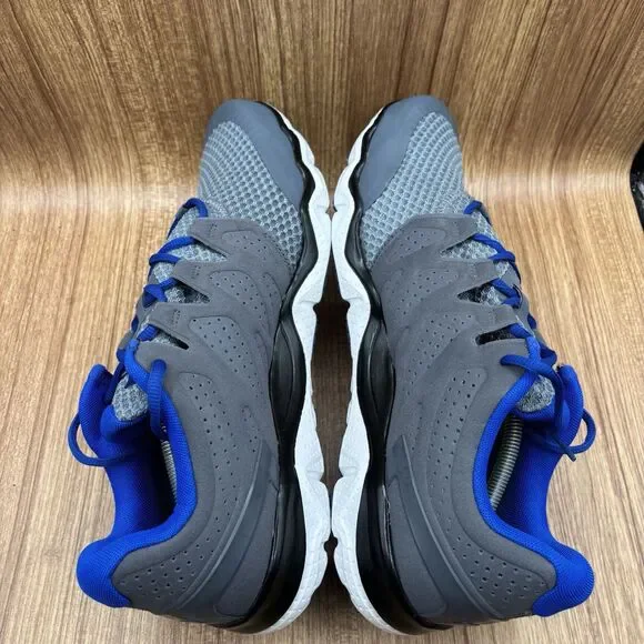 Under Armour UA Micro‎ G Engage Gray Blue Metallic Size 14 Running Sneakers NEW